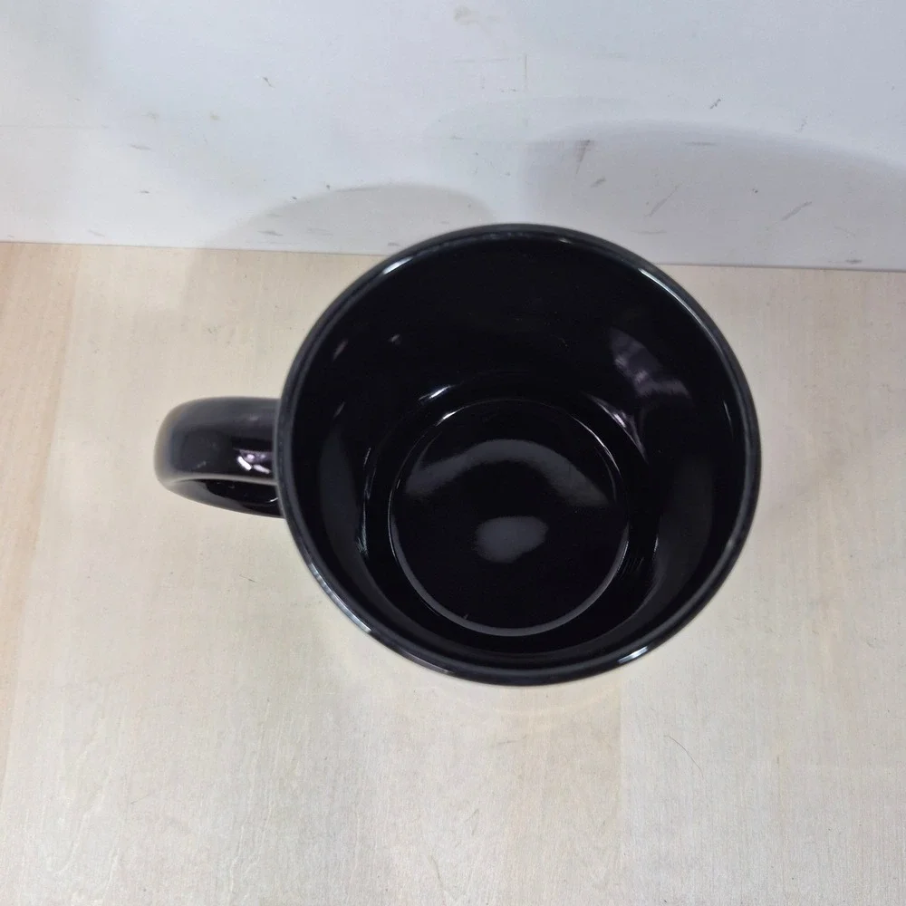 Norwegian Cruise Line S/S Norway Coffee Mug Black Gold Anchor Souvenir Nautical